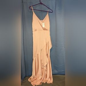 Express satin dress